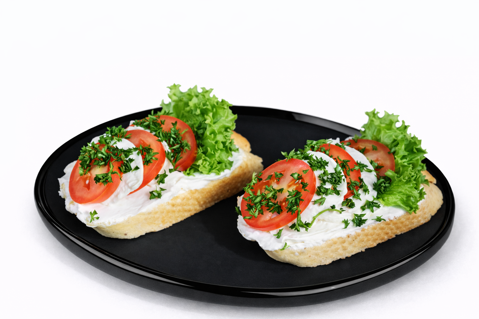 Chlebíček caprese v nabídce kavárny GP Caffé