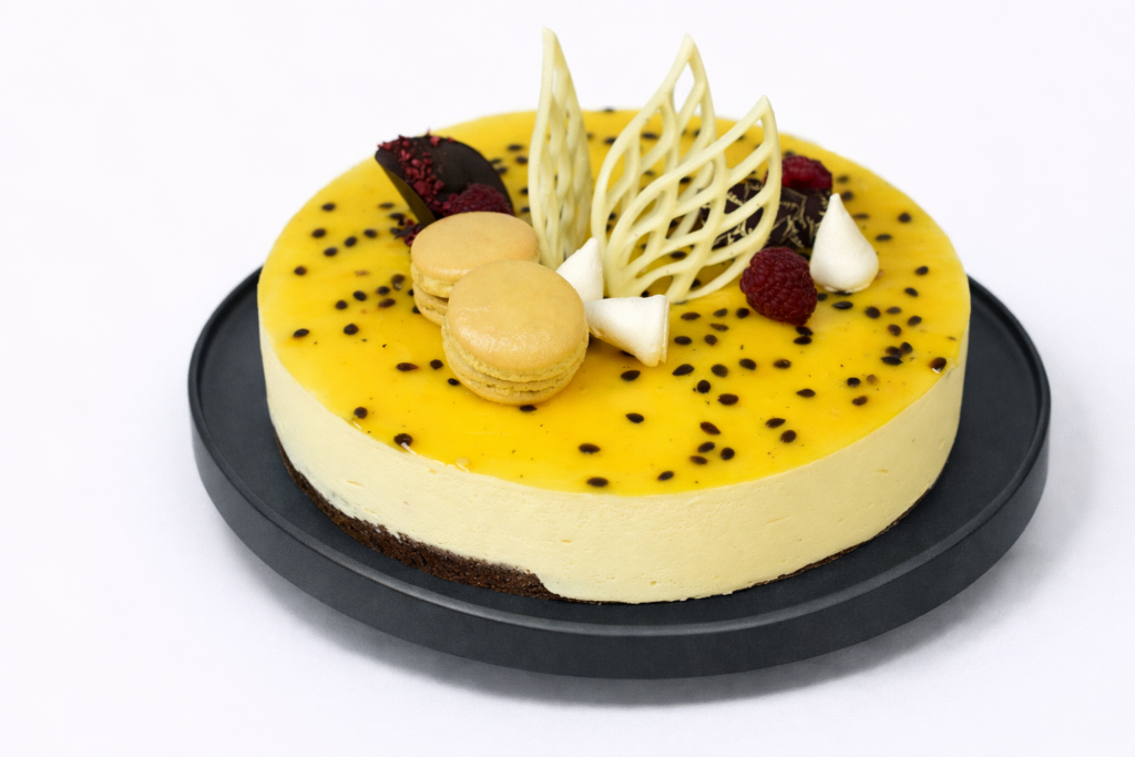 Maracuja dort v nabídce kavárny GP Caffé