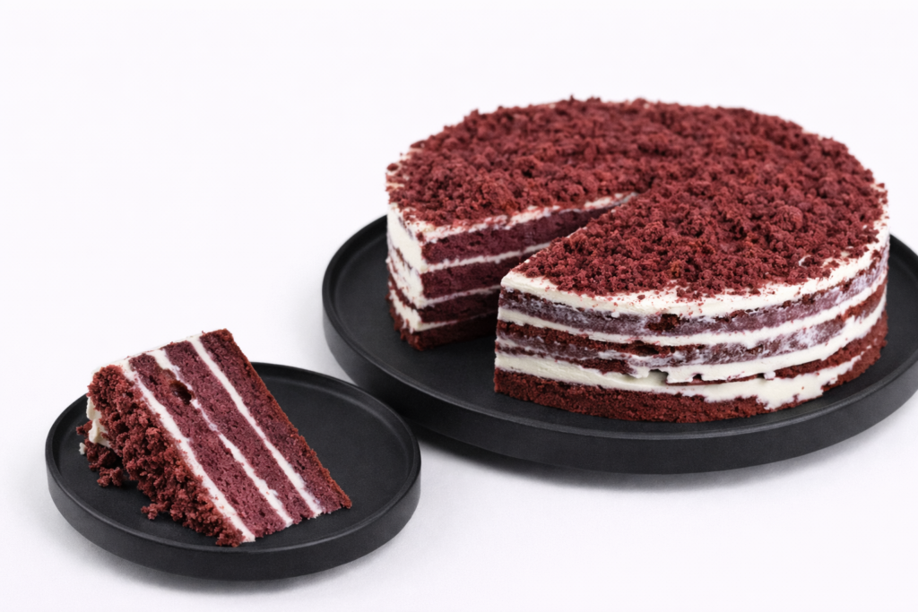 Red velvet v nabídce kavárny GP Caffé